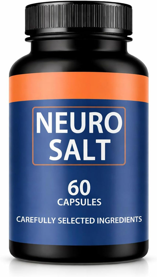 Vivikig Neuro Salt Capsules, Daily Mineral & Electrolyte Support, Clean Formula for Hydration