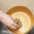 6 Pcs Brass Kitchen Cleaner Scrubbing Scour, Non-Scratch Dishes Scrubber, Copper Scrubber