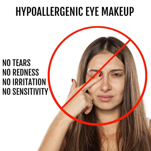 Natural Hypoallergenic Eyeliner Pencil (Black).