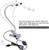 Makeup LED Lights, USB Cosmetic Lamp Eyebrow Lips Beauty Salon Desktop Led Lights with Clip