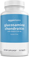 Amazon Basics Glucosamine 1500 mg with Chondroitin and Vitamin C 60 mg, 90 Tablets, Gluten Free