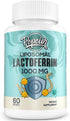 Liposomal Bovine Lactoferrin 1000 mg - Higher Absorption for Iron Absorption & Immune Function, 60 Softgels