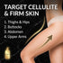 Lymphatic Drainage Massage Oil with Frankincense Essential Oil, Natural Anti Cellulite Body Oil for Massage Therapy