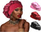 Satin Bonnet, Elastic Wide Band Sleeping Caps, Silk Hair Bonnet for Sleeping, Gift for Birthday, Christmas, Thanksgiving