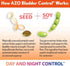 AZO Bladder Control with Go-Less - 54 Count Daily Supplement for Occasional Urgency & Leakage Support