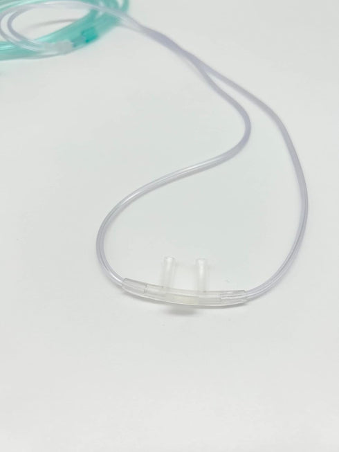 7-Piece Adult Nasal Cannula Set, 7ft Oxygen Cannulas with Standard Connectors, Medical Sales Supply