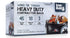 Contractor Trash Bags, 45 Gallon, 18 Bags, Wing Tie Closure, 3 MIL Thick, Gusseted Bottom, Heavy Duty Black Garbage Bags