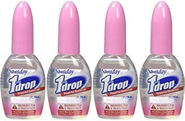 One-Drop Powerful Floral Bathroom Deodorizer (Pack of 4)