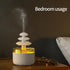 LKISCM 500ml 7 Humidifier, Rain Cloud Essential Oil Diffuser with Cool Mist, Aromatherapy Diffuser for Bedroom, Color