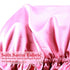 Kids Adjustable Satin Bonnet Sleeping Cap, Reversible Night Caps for 0-3 Years Old, Light Pink/Pink