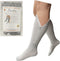 Closed Toe Gray 15-20 mmHg Zipper Compression Calf Circulation Leg Sock, 3XL