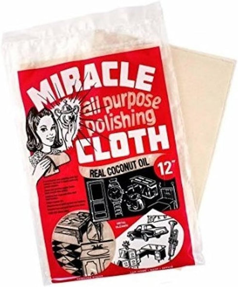 Miracle All Purpose Polishing Cloth - 9 x 12 (Pack of 3)