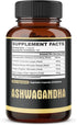 5in1 Premium Ashwagandha Capsules with Turmeric, Rhodiola Rosea, Ginger, Black Pepper - 180 Caps for 6 Months