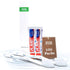 ECO Amenities Travel Toothbrush Kit - Manual Disposable Toothbrush with Toothpaste, 100 Sets