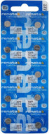 Renata 377 SR626SW Batteries, 1.55V Silver Oxide, 10 Count