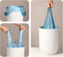 2-3 Gallon Tear-Free Small Trash Bags, 200 Counts, with Handles for Bathroom Kitchen