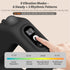 R10 3 6 Fascia Ring Massager, Multifunctional Full-Body Massage Gun, Hands-Free Electric Massager, Ergonomic Design