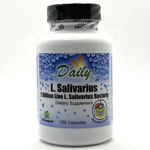 Daily Manufacturing L-Salivarius Probiotic, 120 Delayed-Release Capsules
