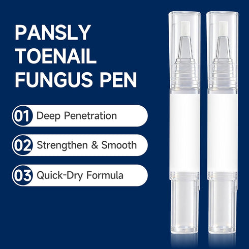Nail Repair Pen with Lauric Acid and GlycerinStrengthens brittle nails, providing cooling relief for toenails