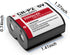 TQTHL 5-Packs CR-P2 6V 223A DL223A EL223AP Batteries, Lithium Photo Battery Replaces