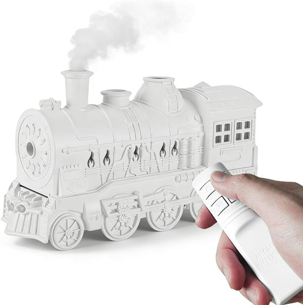 YUEHISY Train Diffuser, 300ML Essential Oil Diffuser & Cool Mist Humidifier with Night