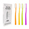 EasyHonor Giant Head Toothbrush - Hard & Firm Bristles BPA Free, 4 Pack White Hard Bristles