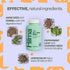 Hilma Natural Gas & Bloating Relief with Lemon Balm, Fennel & Peppermint, 100 Vegan Capsules