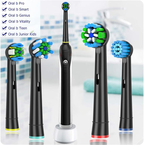 Replacement Toothbrush Heads, 16 Pcs Compatible with Braun Oral b 7000/Pro 1000/9600/5000/3000/8000/Genius and Smart