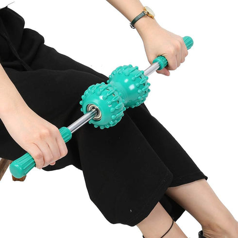 ZJchao Muscle Roller Massage Stick, Multifunctional Magnet Massage Roller Reduce Muscle Soreness Tightness Leg Cramps