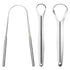 3 PCS Metal Tongue Scraper, Stainless Steel Tongue Scrapers for Adults, Portable Tongue Scrappers YLYL