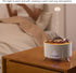 LAISANIM 350ML 24H Flame Essential Oil Diffuser, Ultrasonic Flame Oil Diffuser, Up to of Continuous,Waterless Auto Off