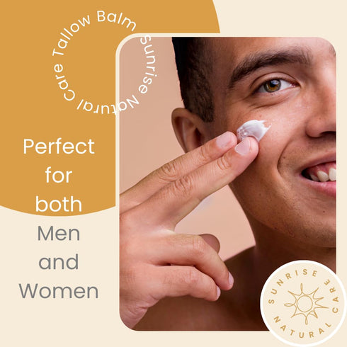 Honey and Tallow Balm - Lavender Body and Face Moisturizer - 100% Grass Fed Beef Tallow - 4 Ounces