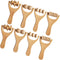 ZUNOXAZ 8pcs Wooden Massage Roller Multi Functional Hand Massager for Neck Shoulder Back