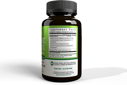 Windmill Turmeric Complex 1500 Mg With Black Pepper Capsules, 60.0 Count