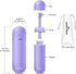 Portable Peri Bottle for Postpartum Care - Easy@Home Handheld Bidet for Personal Hygiene, 380ml Leakproof Design