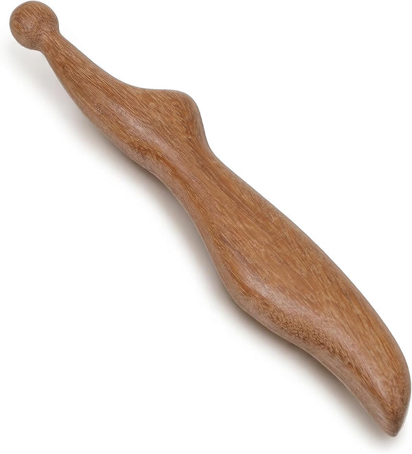 Shimmeroo Wooden Massage Pen, Wooden Acupoint Massage Tool, Acupressure Stick Tool for Relaxing