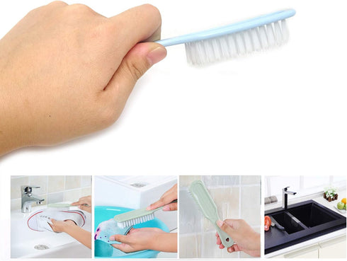 Honbay 3PCS Clothes Shoes Scrubbing Brushes - Laundry Houseware Cleaning Tool for Home and School