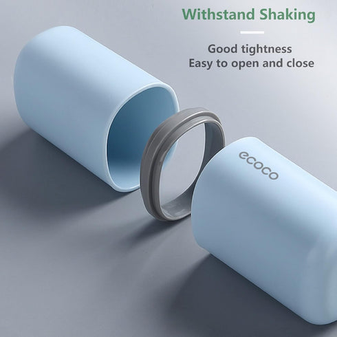 2PCS Toothbrush Travel Case, Multi-Function Portable Cover, Dustproof Holder for Business, Camping, Daily Use