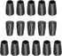 Hiking Pole Replacement Tips, 16 Pack Rubber Tips for Walking Sticks, Trekking Pole End Protectors