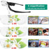 Magnifying Glass with LED Light - USB Rechargeable Head Magnifier Glasses for Crafts, 3 Replacement Lenses