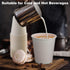 Kuerqi 100 Pack 3 Oz 3 Oz Bathroom Cups, Paper Cups Mouthwash Cups, Small Disposable Espresso, Durable and Convinent