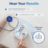 Alcedo Blood Pressure Monitor for Home Use, Digital Upper Arm BP Machine with 8.7 to 16.5 inch Cuff, 2x120 Memory