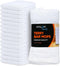 Avalon Towels Bar Mop Towels, Pack of 12, 100% Ring Spun Cotton Cleaning Rags, Absorbent Restaurant Towels (White)