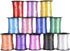 The Dreidel Company Curling Ribbon, 500 Yards (12-Pack Variety - 60' Ft Each) by The Dreidel Company