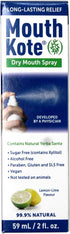 MouthKote 2 OZ 3 Pack Mouth Kote Dry Mouth Spray, Sugar Free, Long-Lasting Relief, Lemon-Lime, FL