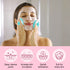 Silicone Face Scrubber, 2pcs Exfoliating Lip Brush, 2pcs Cleansing Brush, 2pcs Face Mask Brush Tool