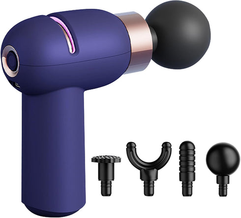 RQH Massage for Back and Neck, Deep Tissue Full Body Massager, Purple Gold