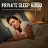 ivyever Flat Under Pillow Speakers, Bluetooth Pillow Speaker for Sleeping with White Noise Timer, Sleep Aid with Stereo