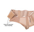 Wonder Care Inguinal Hernia Support Truss Brace for Single/Double Hernia with Adjustable Groin Straps, Medium