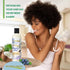 Coconut Blueberry Blast Leave-In Daily Conditioning Cream for Hair Softening, 8 Fl. Oz.